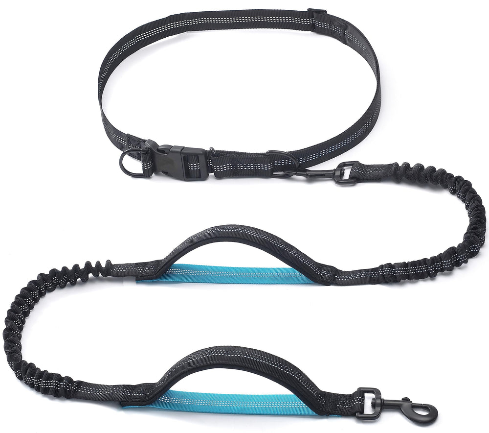 iYoShop laisse rétractable pour chien avec double poignée pour un contrôle accru lors des balades
