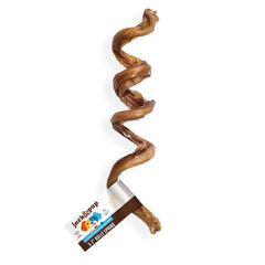 Jack&Pup Bully Springs, spirale 7 pouces, mordillage durable pour chien actif.