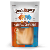 Jack&Pup oreille de vache tranche épaisse, croquante et satisfaisante pour chiens actifs