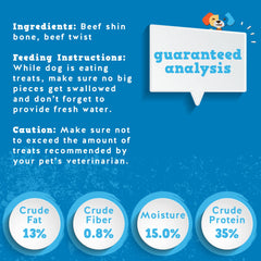 Jack&Pup os-boeuf-sans-additifs : récompense naturelle sans additifs.