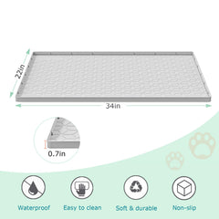 Tapis antiderapant Jacooxi, reste en place durant les jeux.