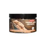 JADINGSFARM Grillons lyophilisés en bocal – friandise protéinée pour reptiles.