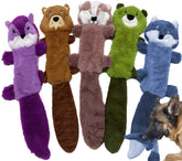 Lot de 5 jouets Jalousie sans bourrage avec son crissant pour chien