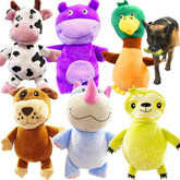 Jalousie pack de jouets chien-siffleur variés pour mâchoire moyenne