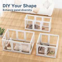 Jalove enclos durable en HDPE et ABS avec base stable.