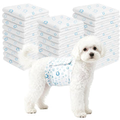 Jaoruizer couches jetables pour chien mâle, lot de 90 pièces, pratique au quotidien.