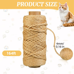 Jartfaui boules sisal: jouets à mâcher et jouer pour chats.