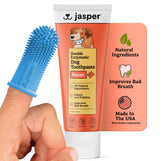 Jasper kit brossage dents chien, emballage prêt à offrir, pratique.