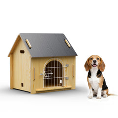 Maison-chien intérieur compacte Jatindear offrant un espace sûr et confortable