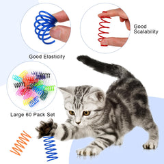 Ressorts pour chats JCSHIMO, léger et maniable pour des sessions de chasse ludiques.