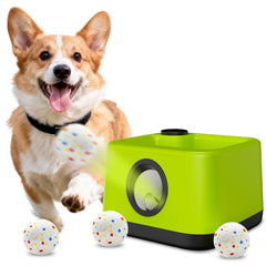 Lanceur-balles JDXSZ en mode automatique pour chiens, pratique et ludique.