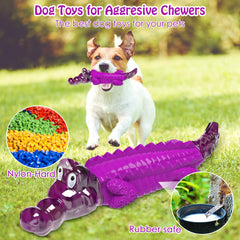 Jouet indestructible Jeefome pour grand chien, robuste et sûr pour les gencives.