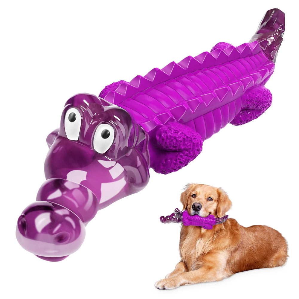 Jouet indestructible Jeefome pour petit chien, idéal pour canaliser la mastication.