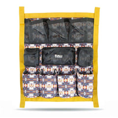 Jeffers Expression porte-remorque caddy, vue générale, stockage pratique pour matériel équestre.