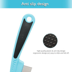 Jegtew peigne anti-puces démêlage doux sans tiraillements sur poils.