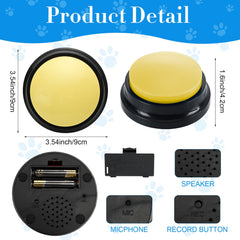 Jerify-bouton-rec-activation-sonore, enregistrements clairs pour votre animal.