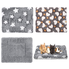 Jetec tapis doux pour petit animal, ensemble de 3 pour confort immédiat.