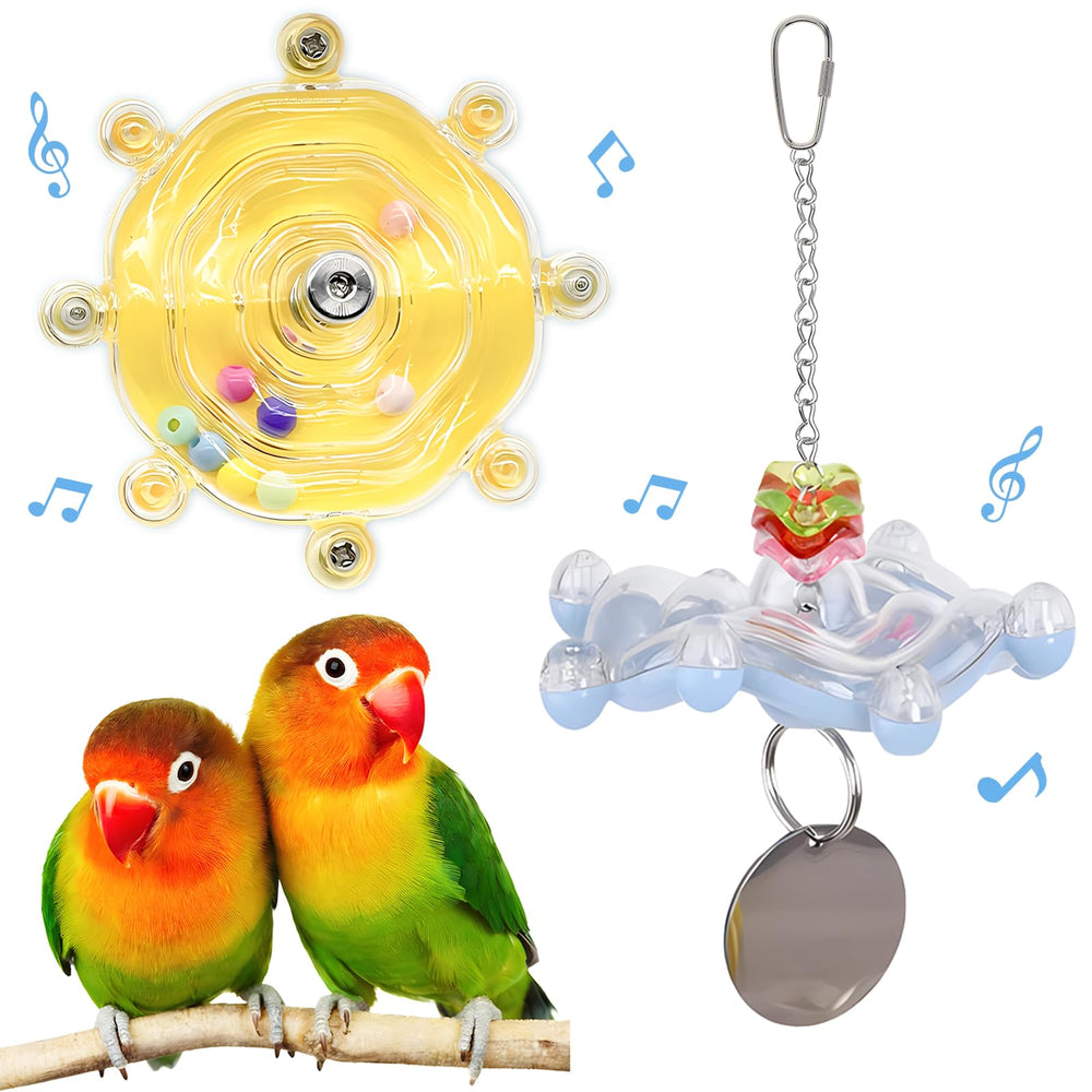 Jevnd jouet oiseau roue interactive stimule l'attention et l'activité quotidienne.