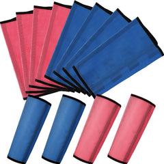 Bottes anti-mouches Jexine en maillage rose pour cheval, protection légère.