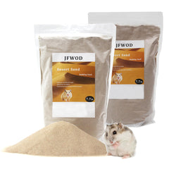 Sable JFWOD bain hamster 15,4 lb prêt à l’emploi pour un bain relaxant.