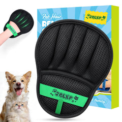 Gant JGLXF poils animaux 5 doigts, capture efficace sur tissus.