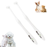 Brosse JGocot pour petits chiens et chats, tête mini adaptée aux petites bouches.