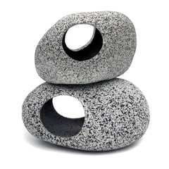 JIH abri céramique pour aquarium, refuge sûr et décor vivant pour poissons.