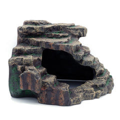 JIHAQUA Decor-tanque barbu dragon extragrand intimité, design natu rel