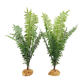 JIHAQUA feuillage artificiel pour terrarium, offre un habitat naturel pour reptiles.