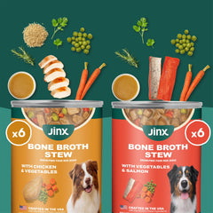 Jinx Ingrédients Naturels Poulet-Saumon, base nutritive pour repas équilibré