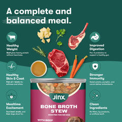 Jinx pate-humide-chien-boeuf: repas complet pratique