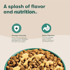 Jinx Sauce: croquettes du chien plaisir instantané avec une texture riche et parfumée.