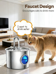 JLVDXN-filtration-3-etapes-fontaine-chat, eau plus fraîche et goût naturel.