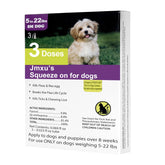 Jmxu's Fipronil pour chiens, flacon prêt à l’emploi protégeant puces et tiques.