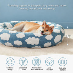JOEJOY Donut, douceur pelucheuse pour des siestes confortables.