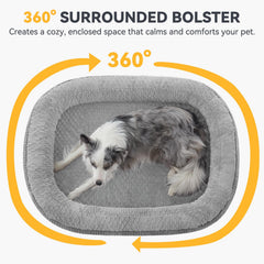JOEJOY surface douce - tissu caressant et calme le chien