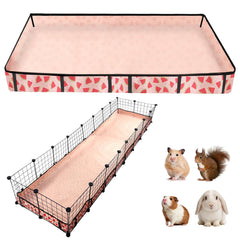 Le tapis JOGEPEYO, tapis de cage imperméable, assure une surface propre et sèche.