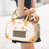 Johomviin sac chat PU cuir pliable offre un grand confort lors des trajets.