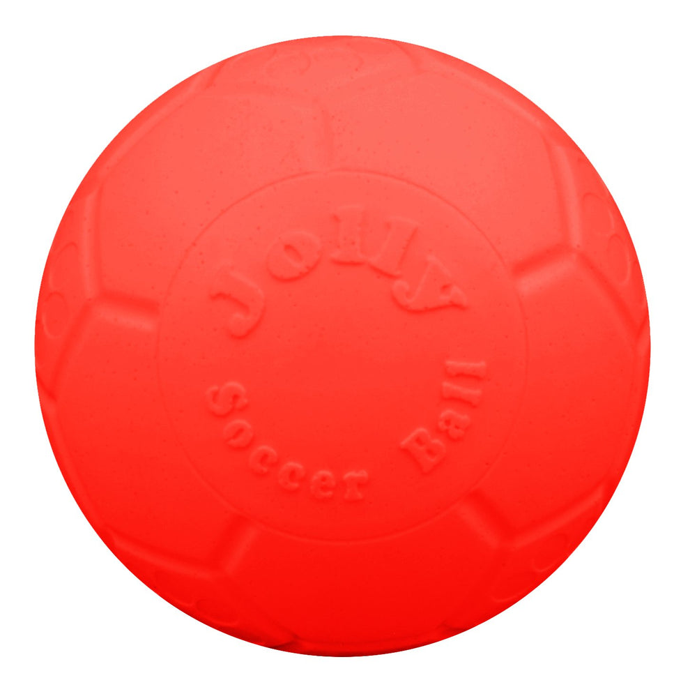 Jolly Pets ballon-soccer flottant 6 pouces orange, idéal pour sessions de jeu en plein air.
