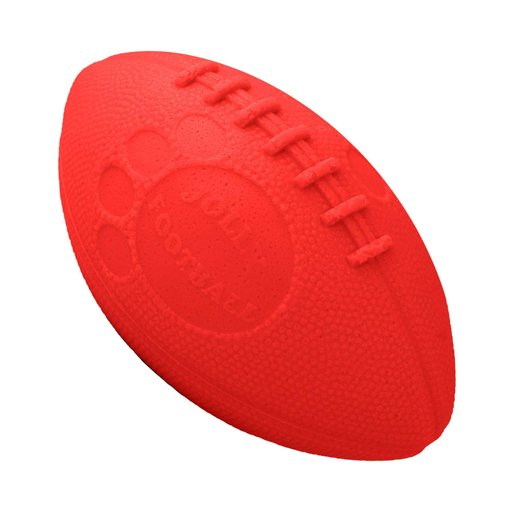 Jolly Pets Football: visage du chien avec le jouet orange 8 pouces, prêt pour le jeu