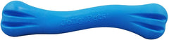 Jolly Pets Jolly Bone moyen bleu avec rainures pour gencives et jeu de rapport