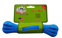 Jolly Pets Jolly Bone moyen bleu, design antidérapant pour prise sûre