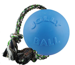 Jolly Pets Romp-n-Roll balle 8 pouces pour grandes races, robuste et durable.