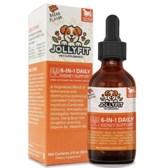 Soutien rénal Jollyfit en bouteille pour le bien-être quotidien.