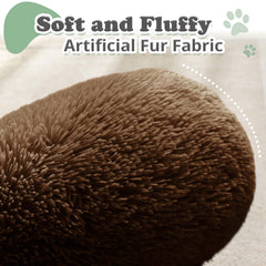 Appui-tête en peluche JOLLYVOGUE pour repos rassurant