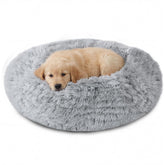Lit beignet JOLLYVOGUE pour chien calme, taille 27 pouces.