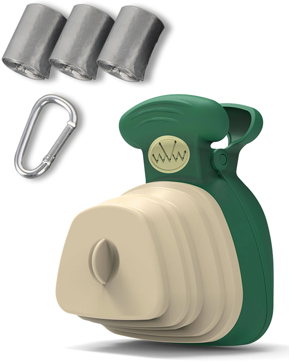 Jondarla ramasse-crottes-portable en main, pratique pour les balades.