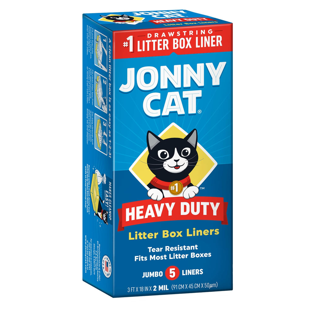 Sacs Jonny Cat Litière résistants 2 mil, durables.