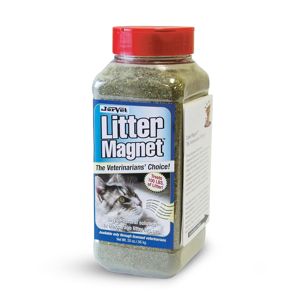 JorVet Aimant Litiere Féline flacon prêt a saupoudrer pour attirer le chat