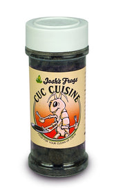 Josh's Frogs Clean Up Crew Cuisine pellets – dispositif de nourrissage précis dans le vivarium.